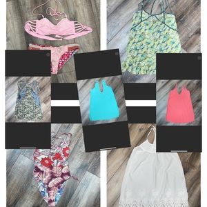 2 Maaji swimsuit and 5 coverups!